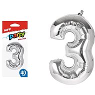 Balloon No. 3 inflatable foil 40 cm - Balloons