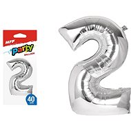 Balloon No. 2 inflatable foil 40 cm - Balloons