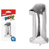 Balloon No. 1 inflatable foil 40 cm - Balloons