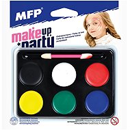 MFP with brush, set of 6 colours - Face Paint