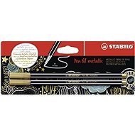 STABILO Pen 68 Metallic 2 pcs Gold in Blister - Markers