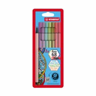 STABILO Pen 68 8 pcs Case of New Colour - Felt Tip Pens