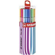 STABILO Pen 68 20 pcs Twin Pack Pink/Blue, Hanging - Felt Tip Pens