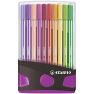 STABILO Pen 68 20pcs ColorParade anthracite / pink - Felt Tip Pens