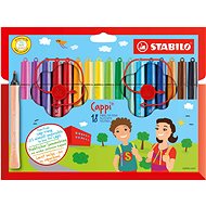 STABILO Cappi 18 pcs Case - Felt Tip Pens