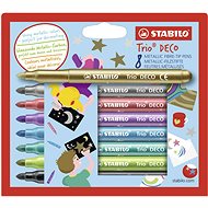 STABILO Trio Deco Etui 8 Stück - Marker-Set
