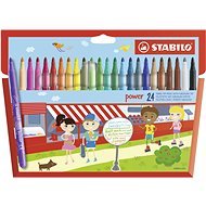STABILO Power 24 pcs Case - Felt Tip Pens