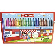 STABILO power Case 30 Farben - Filzstifte