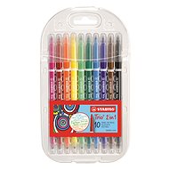 STABILO Trio 2-in-1 10 pcs Case “Upgrade“ - Felt Tip Pens