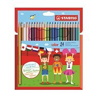 STABILO Colour 24 pcs Cardboard Case - Coloured Pencils