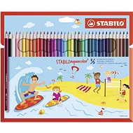 STABILOaquacolour 36 pcs Cardboard Case - Coloured Pencils