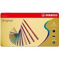 STABILO Original 38 pcs Metal Case - Coloured Pencils