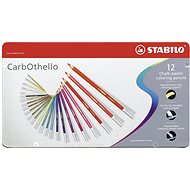 STABILO CarbOthello 12 pcs Metal Case - Coloured Pencils