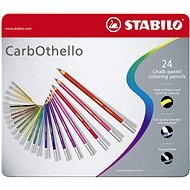 STABILO CarbOthello 24 Stück in der Metalldose - Buntstifte