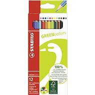 STABILO GREENcolours 12 pcs Case - Coloured Pencils