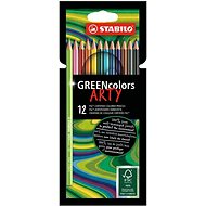STABILO GREENcolors  „ARTY“ 12 Stück Packung - Buntstifte