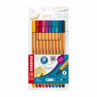 STABILO Point 88 10 pcs Special Colour Case - Fineliner Pens