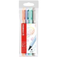 STABILO Point Max 4 pcs Case Pastel Colour - Fineliner Pens