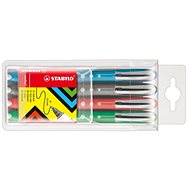 STABILO worker + colourful 4 pcs case 4 colours - Roller