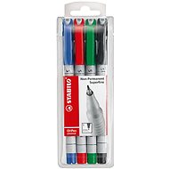 STABILO OHPen Universal Water Soluble S, 4 pcs Case - Marker