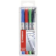 STABILO OHPen Universal Water Soluble F, 4 pcs Case - Marker