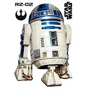 ABYstyle - Star Wars - Self-adhesive Wall Decoration - scale 1: 1 - R2D2 - (size: 95 x 66cm] - Children's Bedroom Decoration
