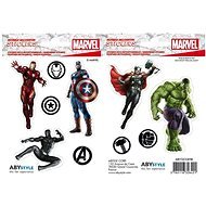 ABYstyle – Marvel – Samolepky – 16 × 11 cm/2 archy – Avengers - Detské nálepky