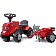 Falk Red Balance Bike with Trailer, Shovel and Rake - Balance Bike