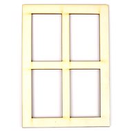 Optys Wooden Cutout Window, A5 - Wooden Cutouts