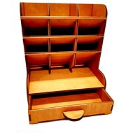 Pencil organiser drawer/mahogany - Pencil Holder