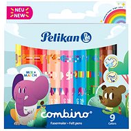 Pelikan Combino Thick 9 Colours - Felt Tip Pens