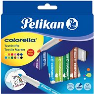 Pelikan Colorella for Textile 12 Colours - Felt Tip Pens