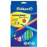 Pelikan Colorella Brush 10 Colours - Felt Tip Pens