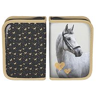 Pencil Case Horse PP20H-001BW Folding - Pencil Case