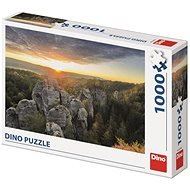 Dino sziklafal 1000 puzzle - Puzzle