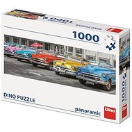 Dino Crashes Meeting 1000 Ppanoramic Puzzle - Jigsaw Puzzle
