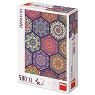 Dino mandala 500 x relax puzzle - Puzzle