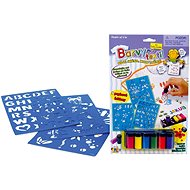 Fabric Dye with Templates - Fabric Dye