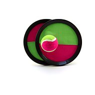 Teddies Lambada/Catch ball game with Velcro ball 19cm in net - Catch Ball
