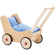 Wooden pram for dolls - Doll Stroller