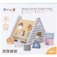 Wooden jigsaw with toothed wheels - Puzzle