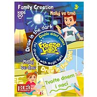 Pexi Freeze Light - Painting with light Day and night, A5, 2-sided - Painting for Kids