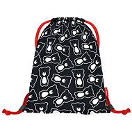 BAAGL Schuhtasche TERIBEAR schwarz - Turnbeutel