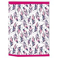 Stil Notebook A4 Trend Lined Feathers - Exercise Book