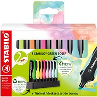 STABILO GREEN BOSS 8 pcs deskset - Highlighter