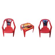 IPAE - DISNEY Set CARS 2 Chairs + Coffee Table - Children's Furniture
