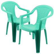 IPAE - Set of 2 Green Chairs - Baby Highchair