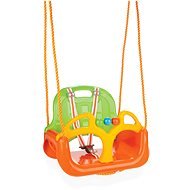 Swing with a Barrier for the Youngest Kids, Orange - Swing