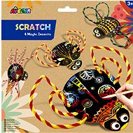 Scratching pictures 4 pcs - Insects - Scratch Pictures