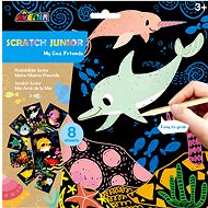 Scratching pictures 8 pcs - fish - Scratch Pictures
